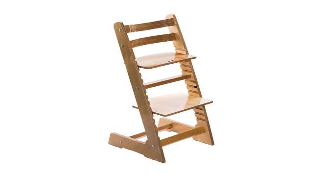 Nancy High Chair ( Natural Brown, Glossy Finish) by Urban Ladder - Front View Design 1 - 568455