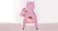 Bella Solid Wood Cradle - Pink (Pink, Painted Finish) by Urban Ladder - Design 1 Close View - 568495