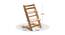 Nancy High Chair ( Natural Brown, Glossy Finish) by Urban Ladder - Design 1 Dimension - 568510