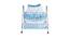 Clio Metal Baby Bassinet with Mosquito Protection Net - Blue (Blue, Painted Finish) by Urban Ladder - Front View Design 1 - 568525