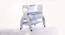 Baloo Solid Wood Cradle - Grey (Grey, Painted Finish) by Urban Ladder - Front View Design 1 - 568531