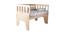 Cobed Solid Wood Bedside Sleeper - Natural (Natural, Painted Finish) by Urban Ladder - Design 1 Side View - 568640