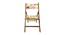 Robin Solid Wood Outdoor Chair (Natural) by Urban Ladder - Cross View Design 1 - 568693
