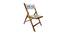 Ijeoma Solid Wood Outdoor Chair (Natural) by Urban Ladder - Front View Design 1 - 568699