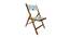 Jacqueline Solid Wood Outdoor Chair (Natural) by Urban Ladder - Front View Design 1 - 568701