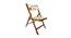 Robin Solid Wood Outdoor Chair (Natural) by Urban Ladder - Front View Design 1 - 568707