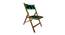 Ruby Solid Wood Outdoor Chair (Natural) by Urban Ladder - Front View Design 1 - 568709