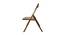 Indya Solid Wood Outdoor Chair (Natural) by Urban Ladder - Design 1 Side View - 568714