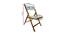 Ijeoma Solid Wood Outdoor Chair (Natural) by Urban Ladder - Design 1 Dimension - 568742