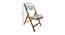 Jacqueline Solid Wood Outdoor Chair (Natural) by Urban Ladder - Design 1 Dimension - 568744