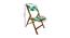 Maya Solid Wood Outdoor Chair (Natural) by Urban Ladder - Design 1 Dimension - 568745
