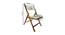 Mei-Ling Solid Wood Outdoor Chair (Natural) by Urban Ladder - Design 1 Dimension - 568746
