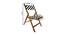 Nupol Solid Wood Outdoor Chair (Natural) by Urban Ladder - Design 1 Dimension - 568748