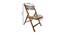 Opal Solid Wood Outdoor Chair (Natural) by Urban Ladder - Design 1 Dimension - 568749