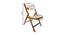 Robin Solid Wood Outdoor Chair (Natural) by Urban Ladder - Design 1 Dimension - 568750