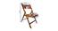 Rosa Solid Wood Outdoor Chair (Natural) by Urban Ladder - Design 1 Dimension - 568751