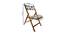 Toni Solid Wood Outdoor Chair (Natural) by Urban Ladder - Design 1 Dimension - 568754