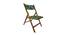 Layla Solid Wood Outdoor Chair (Natural) by Urban Ladder - Front View Design 1 - 568790