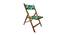 Nikki Solid Wood Outdoor Chair (Natural) by Urban Ladder - Front View Design 1 - 568793