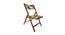 Rachel Solid Wood Outdoor Chair (Natural) by Urban Ladder - Front View Design 1 - 568796
