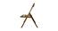 Rachel Solid Wood Outdoor Chair (Natural) by Urban Ladder - Design 1 Side View - 568805