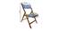Gloria Solid Wood Outdoor Chair (Natural) by Urban Ladder - Design 1 Dimension - 568817