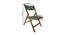 Layla Solid Wood Outdoor Chair (Natural) by Urban Ladder - Design 1 Dimension - 568819
