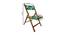 Nikki Solid Wood Outdoor Chair (Natural) by Urban Ladder - Design 1 Dimension - 568822