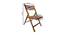 Patrisse Solid Wood Outdoor Chair (Natural) by Urban Ladder - Design 1 Dimension - 568823