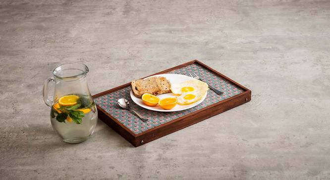 Alejandro Breakfast Table (Blue) by Urban Ladder - Cross View Design 1 - 569209