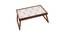 Javier Breakfast Table (White & Brown) by Urban Ladder - Design 1 Close View - 569233