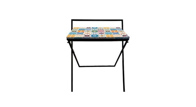 Maria Engineered Wood Study Table in Matte Finish (Black) by Urban Ladder - Front View Design 1 - 569717