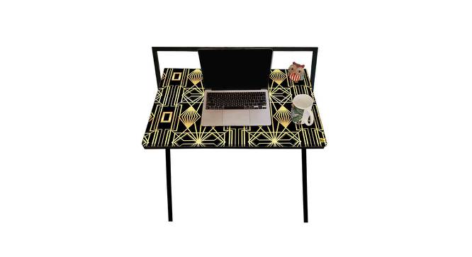Copper Engineered Wood Study Table in Matte Finish (Black) by Urban Ladder - Cross View Design 1 - 569731