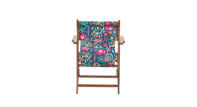 Bistro Folding Chair-Gond Tribal (Brown) by Urban Ladder - Cross View Design 1 - 569880