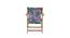 Bistro Folding Chair-Gond Tribal (Brown) by Urban Ladder - Cross View Design 1 - 569880