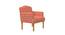 Nawaab Arm Chair - Red Ikkat (Red) by Urban Ladder - Rear View Design 1 - 569897