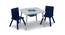 Ronald Engineered Wood Activity Table (Blue) by Urban Ladder - Front View Design 1 - 569949