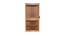 Milford Engineered Wood 2 Door Without Mirror Wardrobe (Brown) by Urban Ladder - Design 1 Side View - 570139