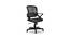 Cherry Study Chair (Black) by Urban Ladder - Front View Design 1 - 570257