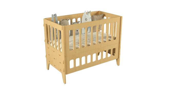 Coral Coconut Solid Wood Baby Crib - Natural (Natural, Matte Finish) by Urban Ladder - Front View Design 1 - 570436