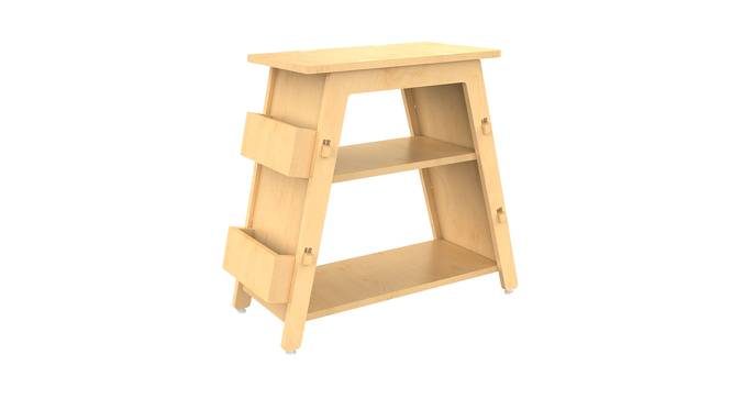 Red Pear Solid Wood Bookshelf -Natural (Natural, Matte Finish) by Urban Ladder - Front View Design 1 - 570437