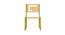 Blue Apple Solid Wood Chair -Green (Green, Matte Finish) by Urban Ladder - Front View Design 1 - 570444