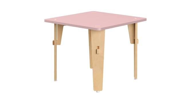 Lime Fig Solid Wood Table - Pink (Medium) (Pink, Matte Finish) by Urban Ladder - Cross View Design 1 - 570457