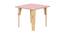 Lime Fig Solid Wood Table - Pink (Medium) (Pink, Matte Finish) by Urban Ladder - Cross View Design 1 - 570457