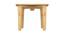 Lime Fig Solid Wood Table - Natural (Medium) (Natural, Matte Finish) by Urban Ladder - Front View Design 1 - 570537