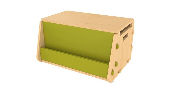 Aqua Plum Toy Solid Wood Chest-Green (Green, Matte Finish) by Urban Ladder - Cross View Design 1 - 570548
