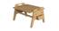 Metallic Berries  Floor Solid Wood Table - Natural (Natural, Matte Finish) by Urban Ladder - Cross View Design 1 - 570553