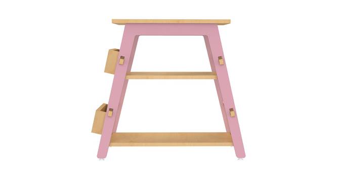 Red Pear Solid Wood Bookshelf -Pink (Pink, Matte Finish) by Urban Ladder - Front View Design 1 - 570633