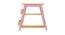 Red Pear Solid Wood Bookshelf -Pink (Pink, Matte Finish) by Urban Ladder - Front View Design 1 - 570633