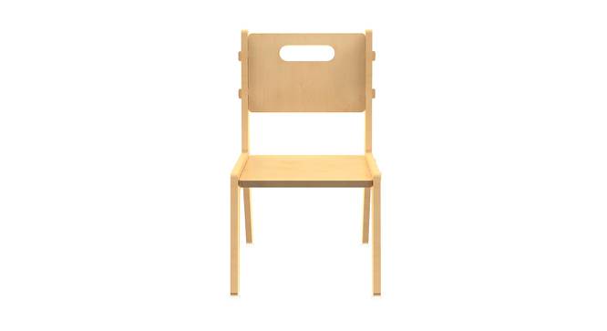 Grey Guava Solid Wood Chair -Natural (Natural, Matte Finish) by Urban Ladder - Front View Design 1 - 570639